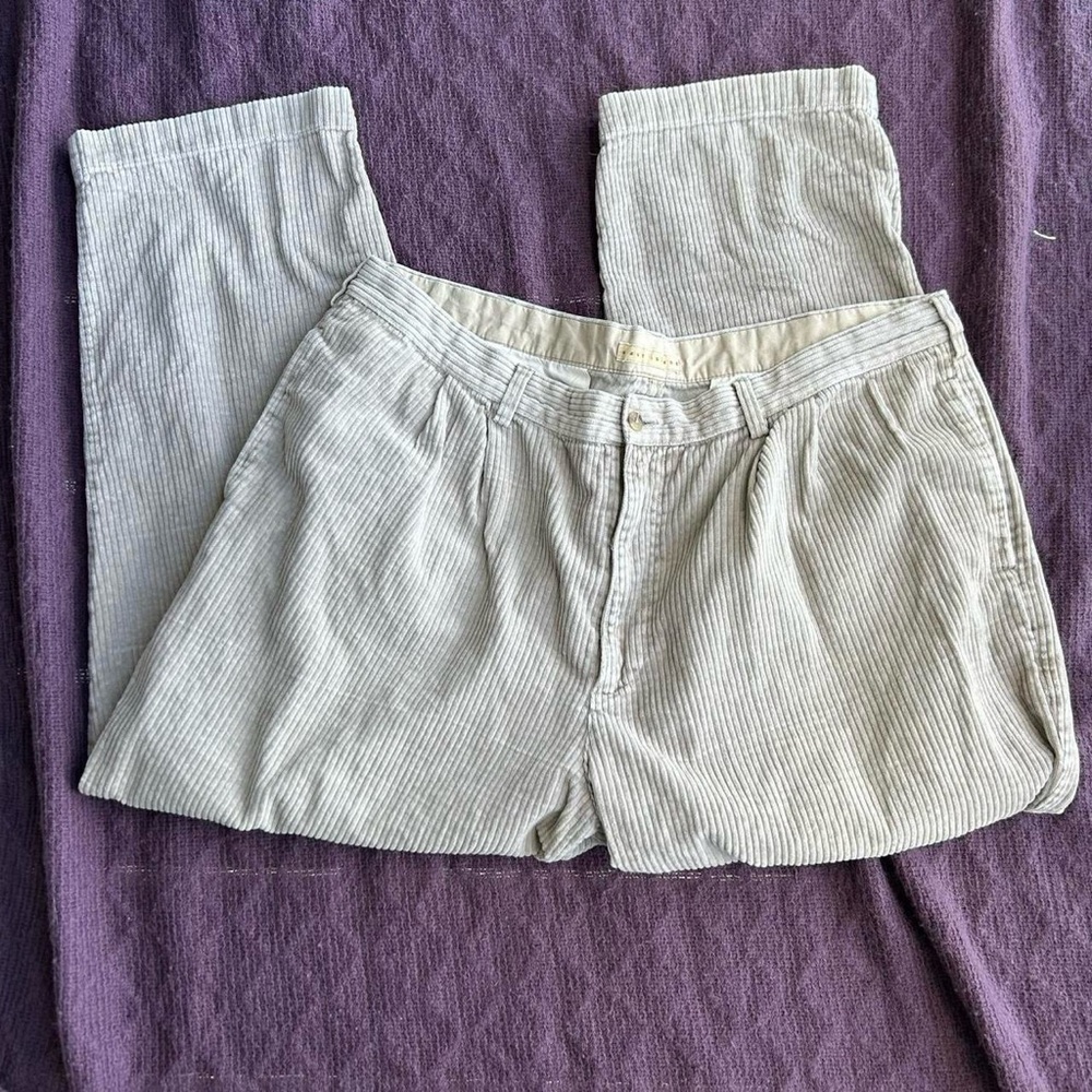 Corduroy trousers